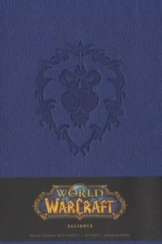 Cover of World of Warcraft Alliance Hardcover Ruled Journal (Large)