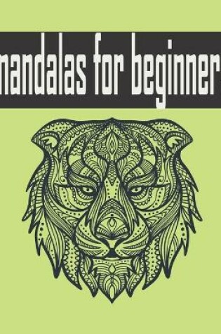 Cover of mandalas for beginners