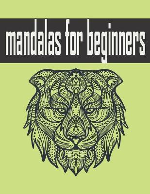 Book cover for mandalas for beginners