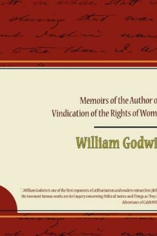 Cover of Memoirs of the Author of a Vindication of the Rights of Woman