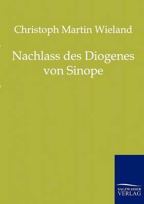 Book cover for Nachlass des Diogenes von Sinope