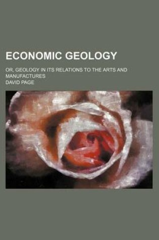 Cover of Economic Geology; Or, Geology in Its Relations to the Arts and Manufactures