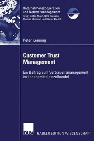 Cover of Customer Trust Management