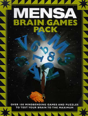 Book cover for Mensa Brain Games Pack