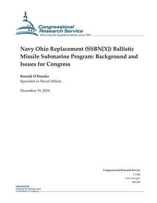 Book cover for Navy Ohio Replacement (SSBN[X]) Ballistic Missile Submarine Program