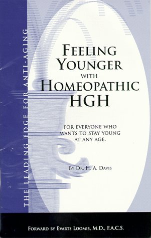 Book cover for Feeling Younger with Homeopathic HGH