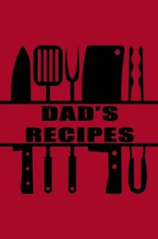 Cover of Dad's Recipes Journal