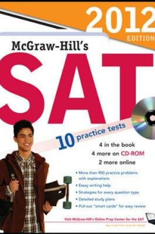 Cover of McGraw-Hill's SAT with CD-ROM, 2012 Edition
