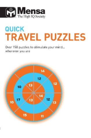 Cover of Mensa - Quick Travel Puzzles