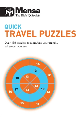 Book cover for Mensa - Quick Travel Puzzles