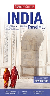 Book cover for Insight Travel Map: India