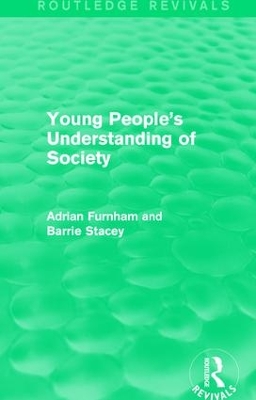 Book cover for Young People's Understanding of Society (Routledge Revivals)