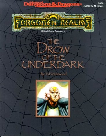 Book cover for The Drow of Underdark