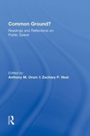 Cover of Common Ground?