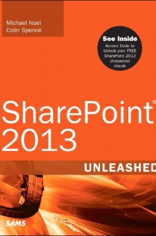 Cover of SharePoint 2013 Unleashed