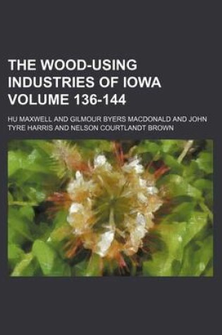 Cover of The Wood-Using Industries of Iowa Volume 136-144