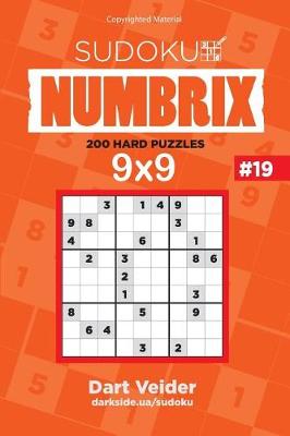 Cover of Sudoku - 200 Hard Puzzles 9x9 (Volume 19)