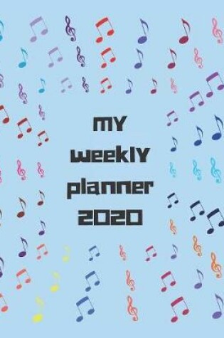 Cover of 2020 Weekly Monthly Panner for Music Lovers
