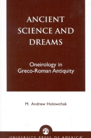 Cover of Ancient Science and Dreams