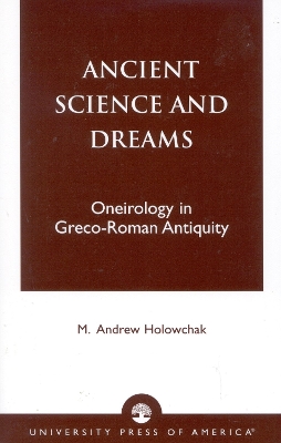 Book cover for Ancient Science and Dreams