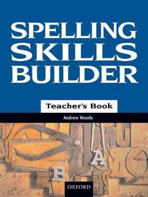 Cover of Spelling Skills Builder Teacher Book
