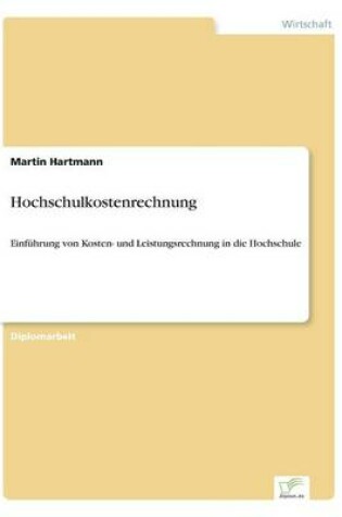 Cover of Hochschulkostenrechnung