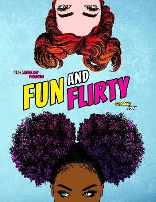 Book cover for Fun and Flirty Coloring Book