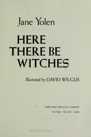 Cover of Here There Be Witches