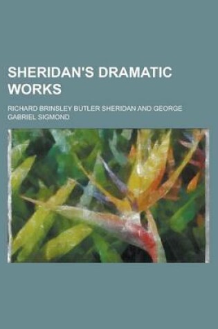 Cover of Sheridan's Dramatic Works