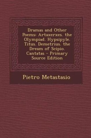 Cover of Dramas and Other Poems