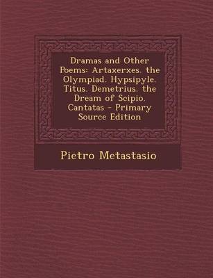 Book cover for Dramas and Other Poems