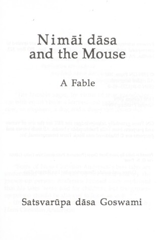 Cover of Nimai Dasa and the Mouse