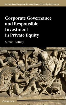 Book cover for Corporate Governance and Responsible Investment in Private Equity