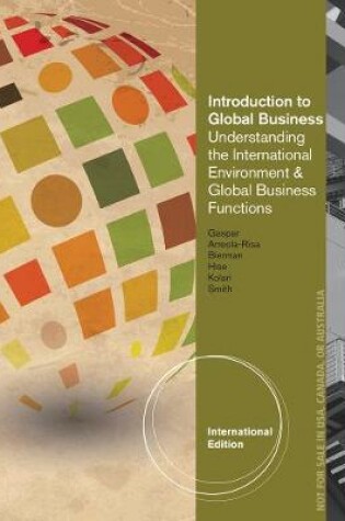 Cover of Introduction to Global Business