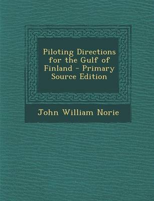 Book cover for Piloting Directions for the Gulf of Finland