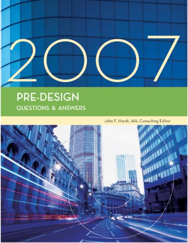 Book cover for Pre-design Questions and Answers