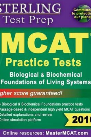 Cover of MCAT 2014 Practice Tests Biological Sciences