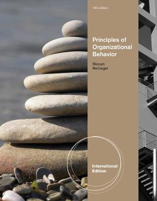 Book cover for Principles of Organizational Behavior, International Edition