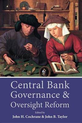 Book cover for Central Bank Governance and Oversight Reform