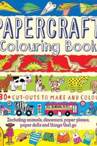 Cover of Papercraft Colouring Book