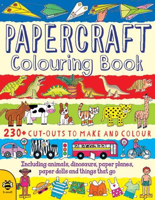 Book cover for Papercraft Colouring Book
