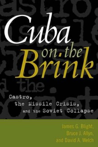 Cover of Cuba on the Brink