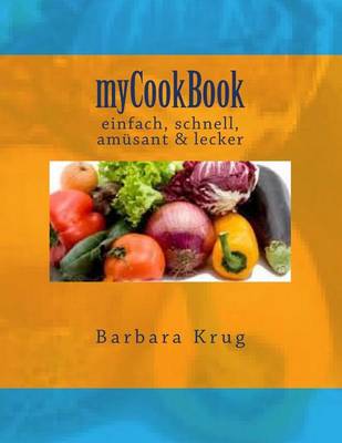 Book cover for myCookBook