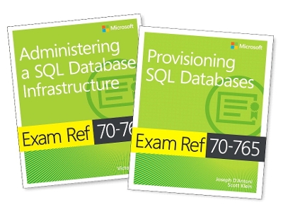 Cover of MCSA SQL 2016 Database Administration Exam Ref 2-pack