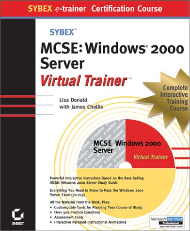 Book cover for MCSE Windows 2000 Server e-Trainer