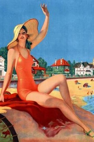 Cover of Pin-up Beauty by the Beach Notebook