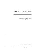 Book cover for Surface Mechanics