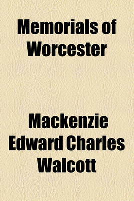 Book cover for Memorials of Worcester