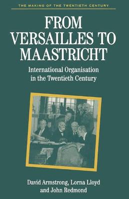 Cover of From Versailles to Maastricht