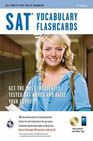 Cover of SAT(R) Vocabulary Flashcard Book Premium Edition W/CD